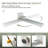 Square Swing Shower Spout With Decorative Cover-122596833