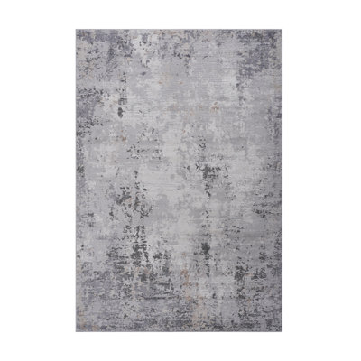 8X10 Ivory/Sand/Abstract Non-Shedding Living Room Bedroom Dining Home Office Stylish And Stain Resistant Area Rug