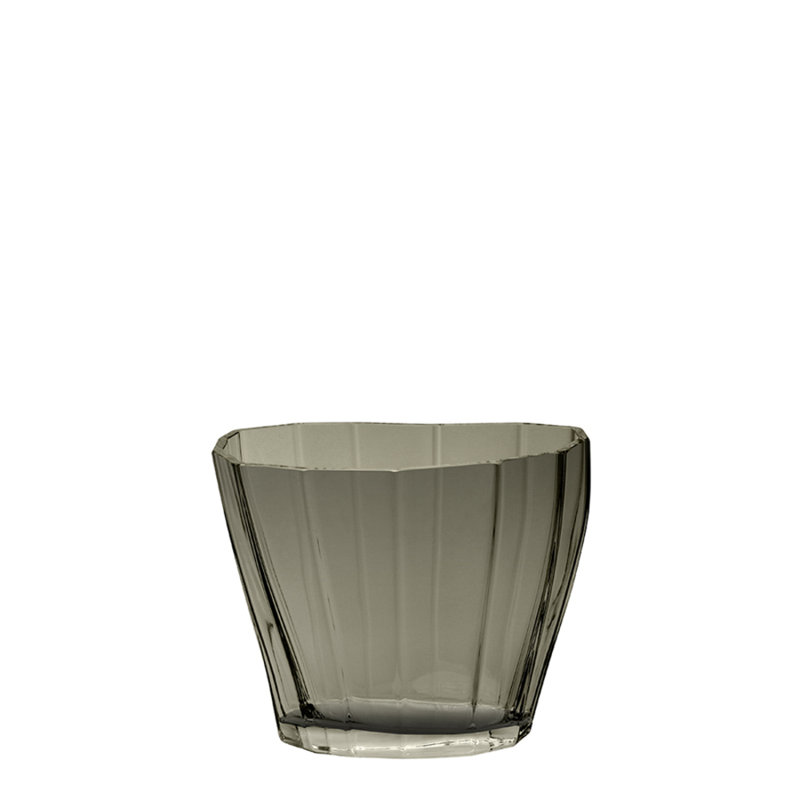 Reed Handmade Glass Table Vase, Moss Green
