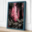 Pink Light Through Jungle Surrealism - Wrapped Canvas-576874079-576874069