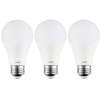 9 Watt (60 Watt Equivalent), A19 LED, Non-Dimmable Light Bulb, E26/Medium (Standard) Base
