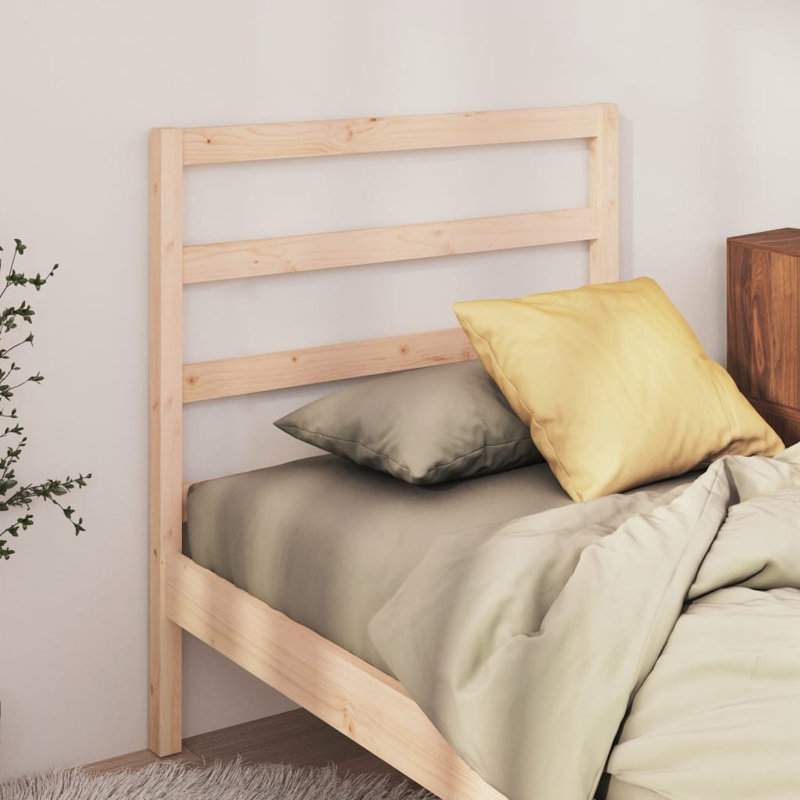 Meissner Solid Wood Headboard, Natural, 141 x 100cm