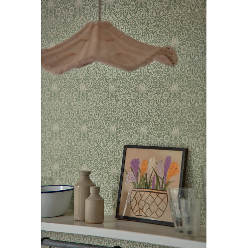 Borage Wallpaper, Leafy Arbour