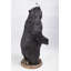 Statue d'ours debout grognant