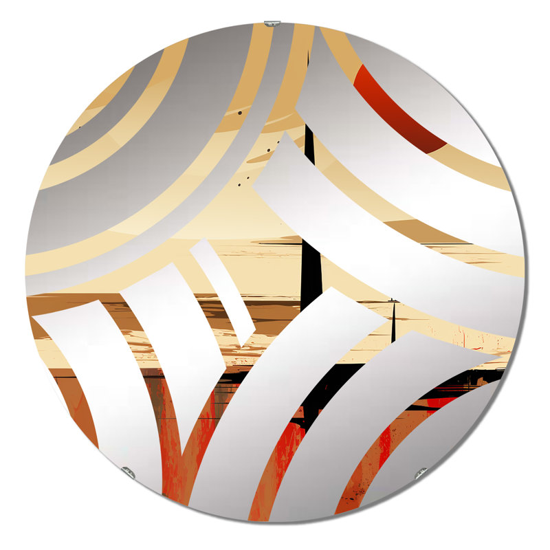Miroir décoratif Balham, 23,6 po x 23,6 po