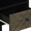 Amry 40cm W Metal Bedside Table