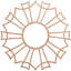 Médaillon de plafond en bois Augustus-63412114-63412094
