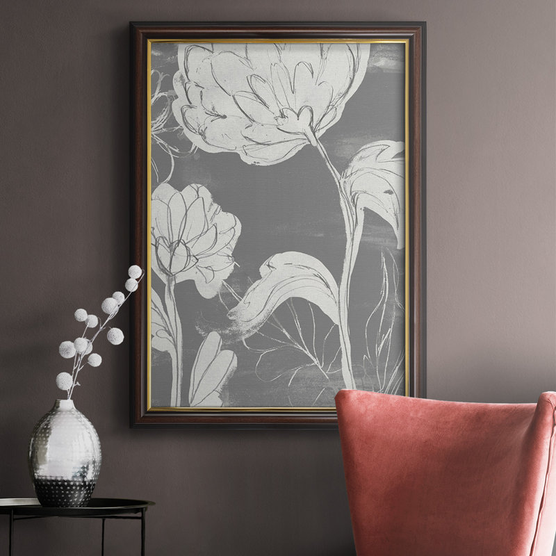 «Grayscale Garden II», reproduction sur toile encadrée, H 36 po x l 24 po x P 2,5 po
