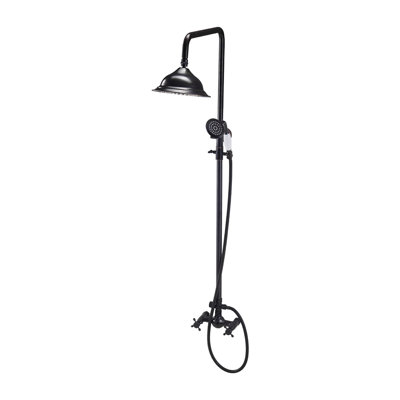 Dual-control Retro Bathroom Shower Faucet Set