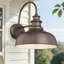 Grande applique murale d'extérieur 16 pouces Dome-1185046715