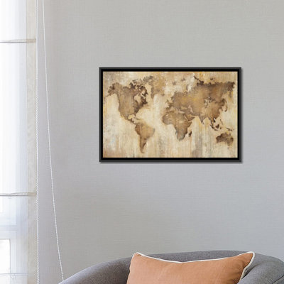 " Map Of The World " by Liz Jardine