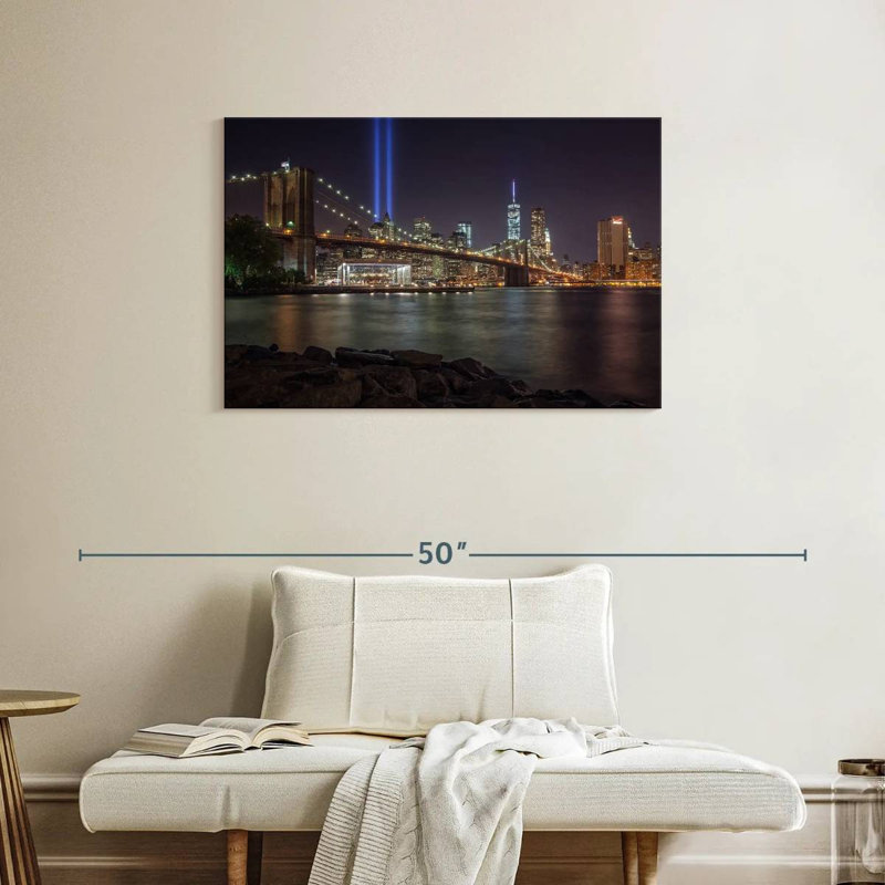 Le pont Sirci Brooklyn de New York, H 24 po x l 36 po