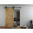 Spoke Standard Single Track Barn Door Hardware Kit