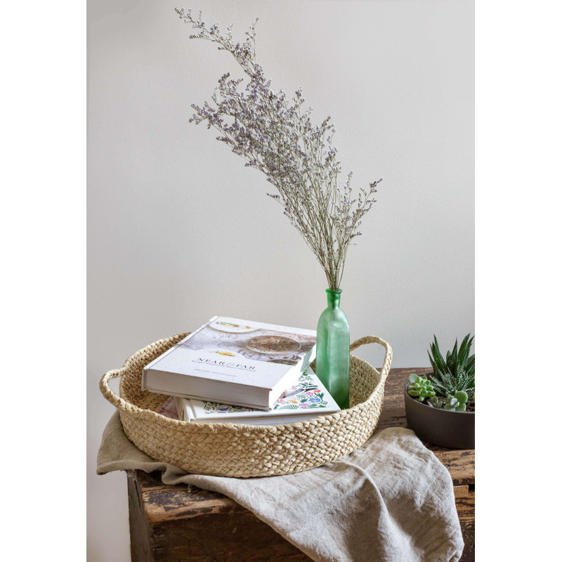 Braided Raffia Tray