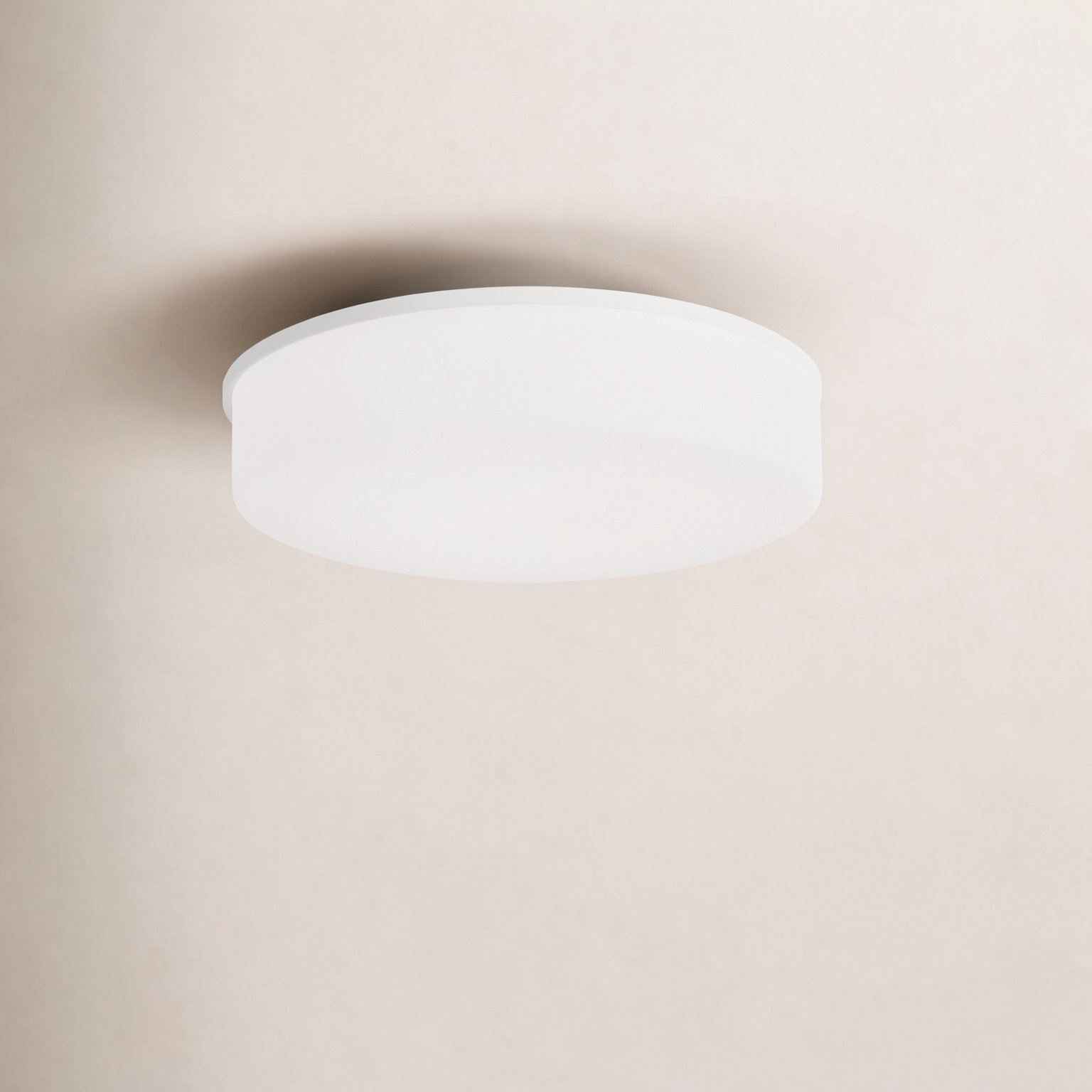 Romona 4 Light Glass Flush Mount, Antique Nickel