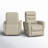 Akeelah 31" Wide Genuine Leather Swivel Standard Recliner-98175036