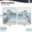 Ensemble de 2 giclées encadrées Tranquil Gaze Herons, design par Nan-2019068483-2019068543
