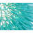 Urchin 1-Light Mini Pendant - Aqua Velvet-1260480579-1317496487