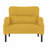Corduroy Fabric Accent Armchair-1832679463