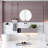 Sussy Metal Round Mirror-214581718-214581713