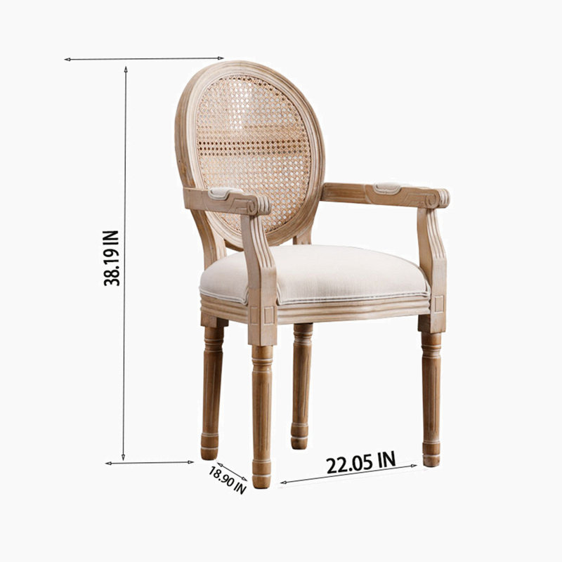 Solid Wood 29.9'' Stool