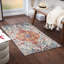Traditional Rug, Bordered Floral Stain Resistant Easy to Clean Rug For Living Room, Dining Room, Bedroom-2022006237
