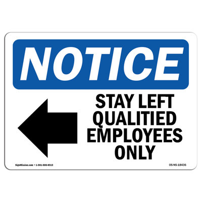 Notice Sign
