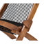Chaise pliante en bois