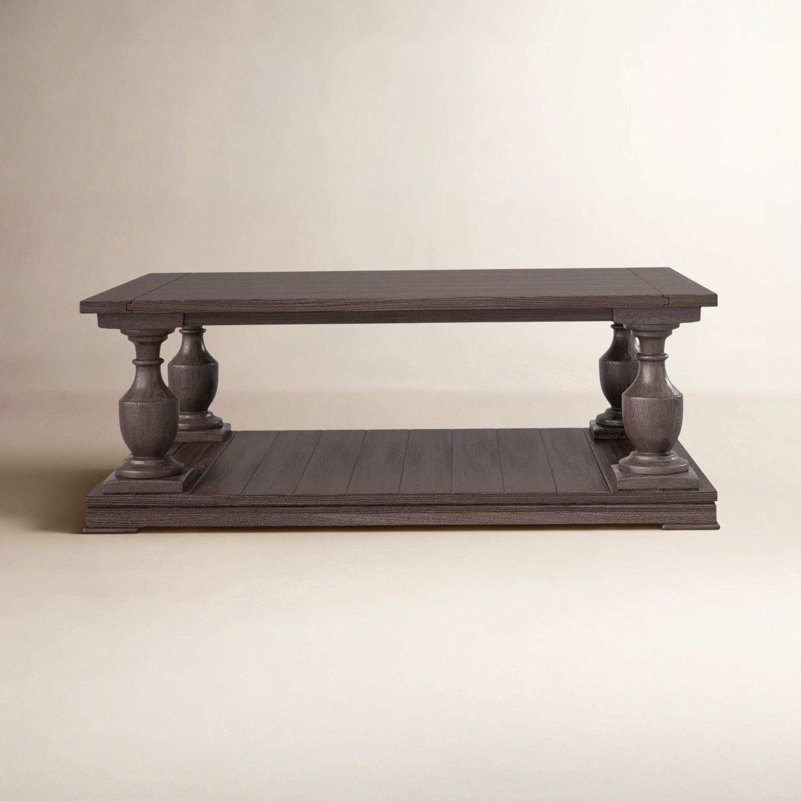 Yara Single Coffee Table, Coffee Bean