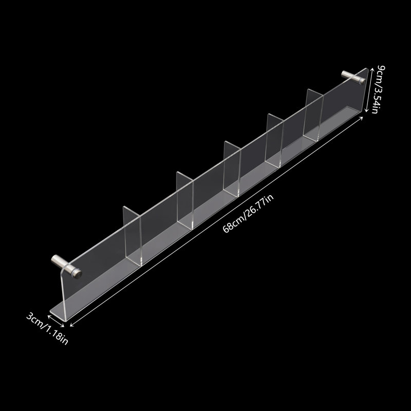 Acrylic Wall-Mounted Display Stand