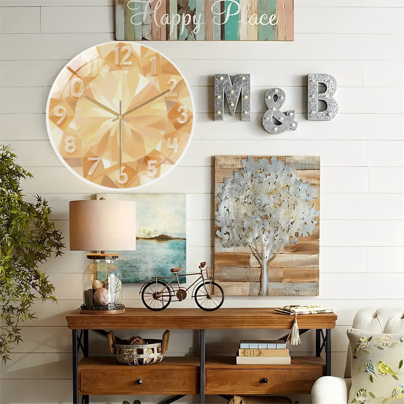 Horloge murale 12 po