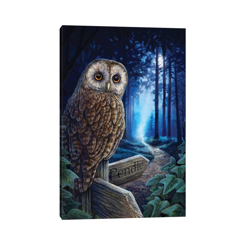 The Way Of The Witch by Lisa Parker - Wrapped Canvas Painting, 101.6 cm H x 66.04 cm W x 3.175 cm D