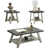 Plateau gris / base grise