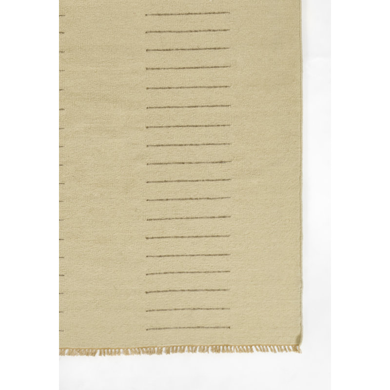 Geometric Area Rug in Ivory, Rectangle 6'3" x 9'
