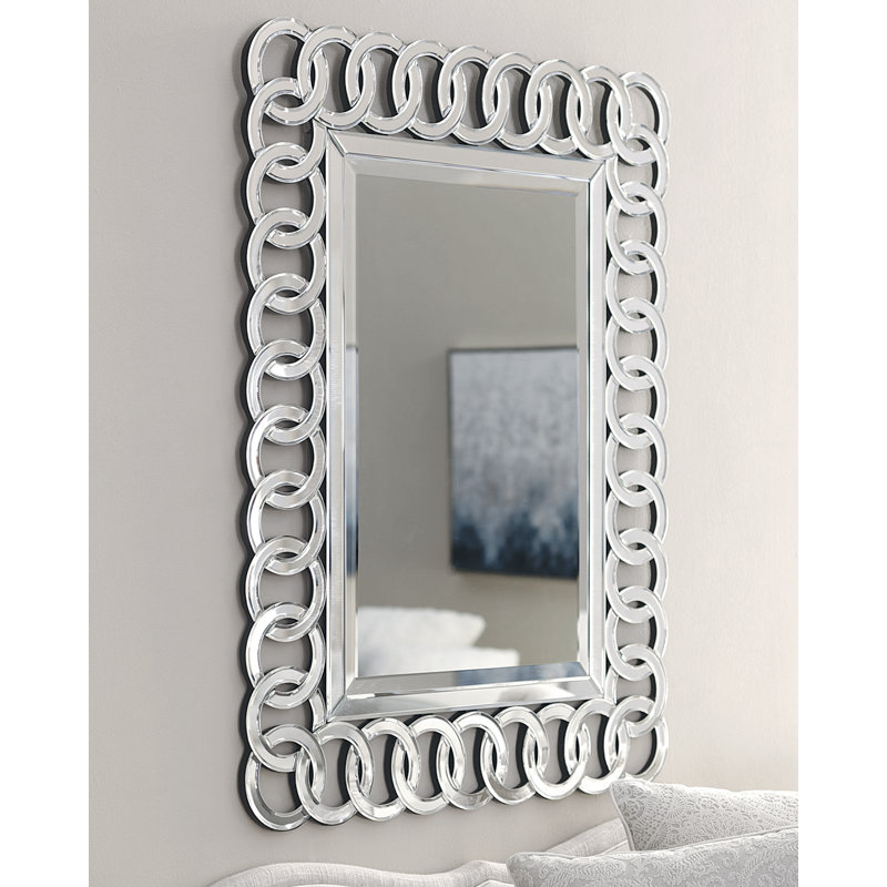Melra Glass Flat Wall Mirror