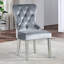 Chaise d'appoint rembourrée (ensemble de 2)