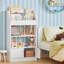 Escobedo 106cm H X 60cm W Toy Storage Kids Bookcase