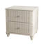 Ensemble de chambre à coucher 3 pièces avec un très grand lit et 2 tables de chevet, beige-1885524812-1885524809