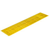 Overdyed Hand-Knotted Wool Modern-Contemporary Yellow Runner 2' 6" x 11' 10"