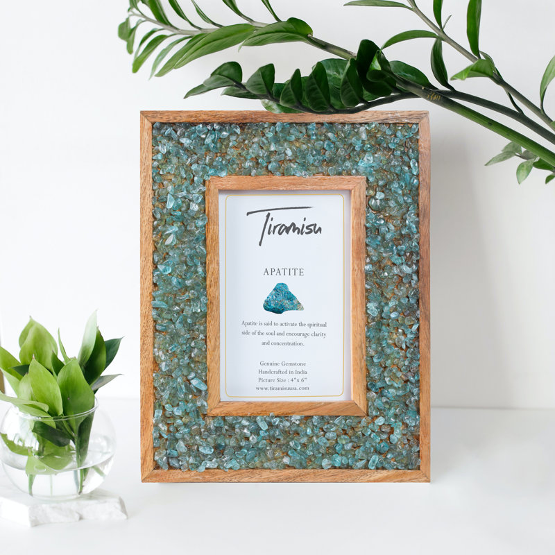 Cadre photo Tiramisu Tropical Seas Apatite, Bleu très foncé