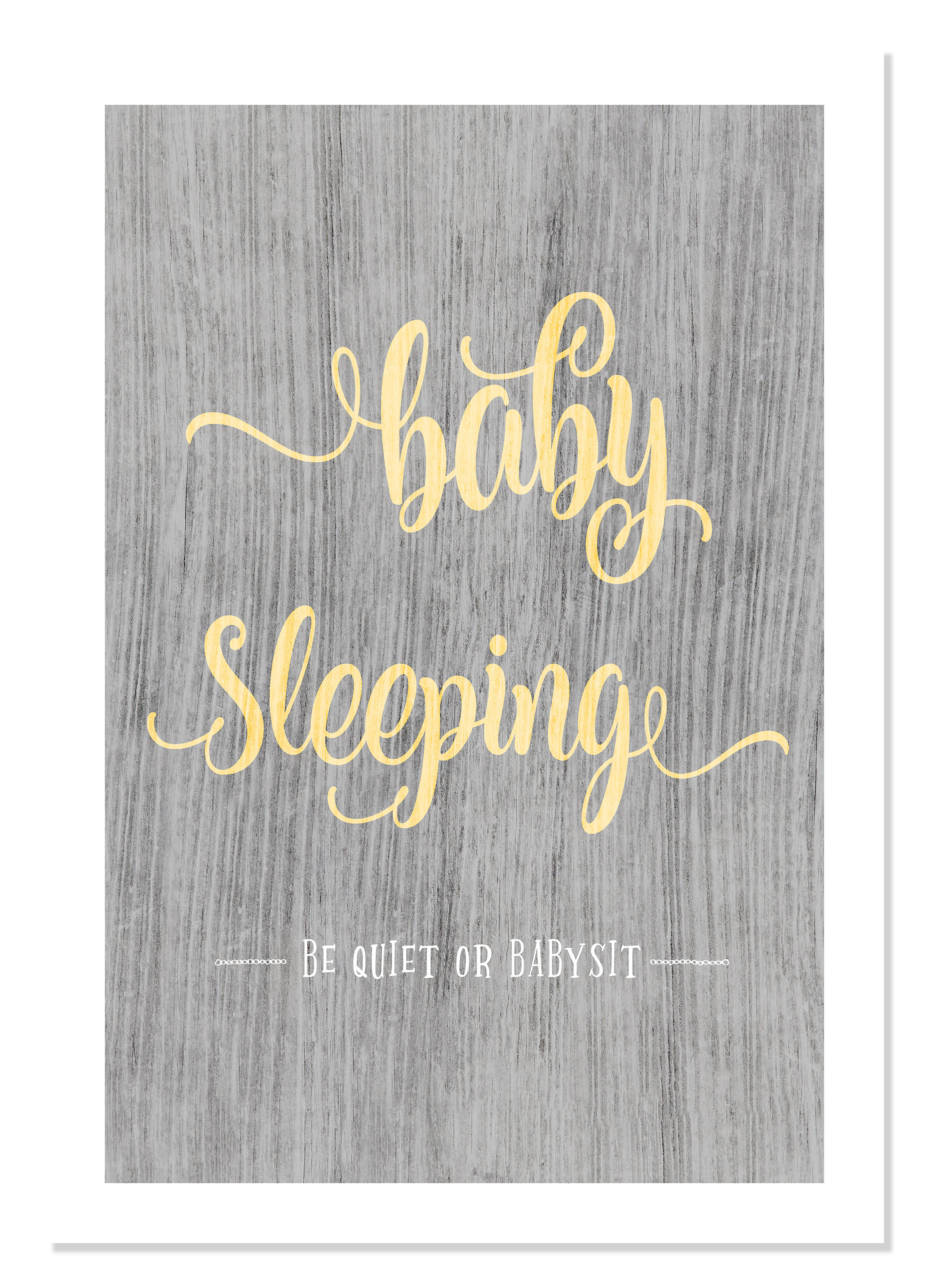 Casa Fine Arts Rolled Baby Sleeping Paper Print - Wayfair Canada