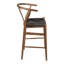 Tabouret de bar et de comptoir en bois massif Etta-1056858786-1056858788