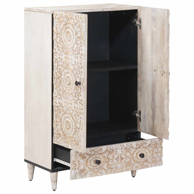  High Board With Drawer With Storage With Door Modern Rectangular Piece