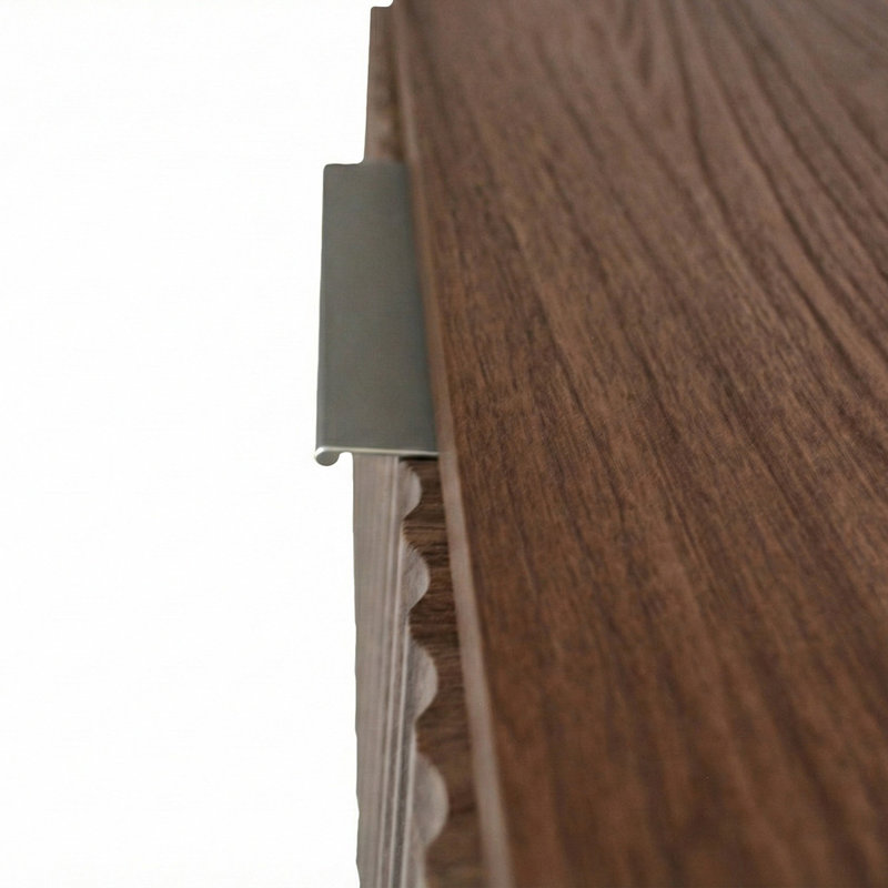 Table basse 1 tiroir 43,3 "Wave , Noyer