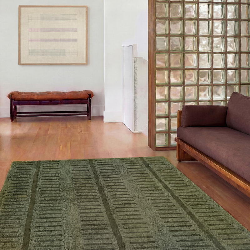 Tschudi Washable Wool Rug, Rectangle 5' x 8'