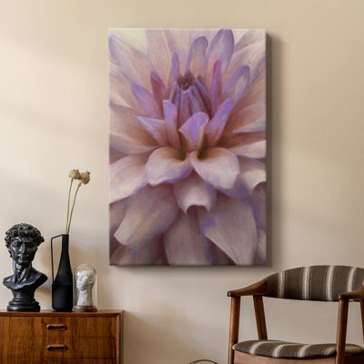 Soft Flower Petals II -Custom Wrapped Gallery Cavas