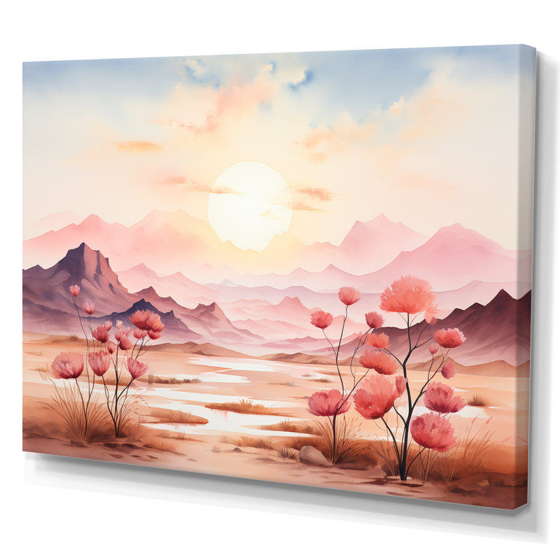 Tranquil Nature IV sur toile, H 34 po x l 44 po x P 1,5 po, Toile tendue