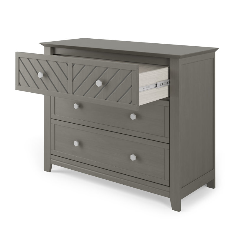Atwood Kids 3 - Drawer Dresser, Lunar Gray