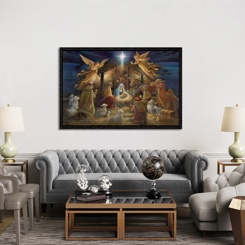Ruane Manning - Print on Canvas, 152.5 cm H x 101.5 cm W x 3.175 cm D, Floater Framed
