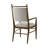 Nova 19.25'' H Upholstered Oak Armchair-64799636